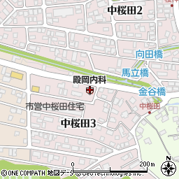 殿岡内科医院周辺の地図