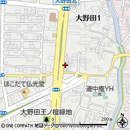 ファロス東住長町南周辺の地図