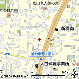 プロストック仙台南店周辺の地図