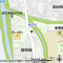 明光義塾蔵王成沢教室周辺の地図