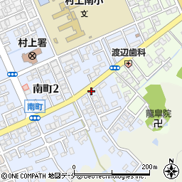 敦井産業株式会社　村上オフィス周辺の地図