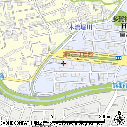 株式会社河北仙販　富沢支店周辺の地図