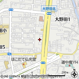 星乃珈琲店 仙台太白店周辺の地図