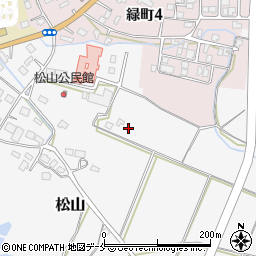 新潟県村上市松山190周辺の地図