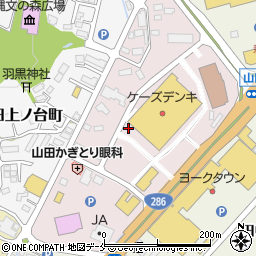 宮城県仙台市太白区山田新町周辺の地図