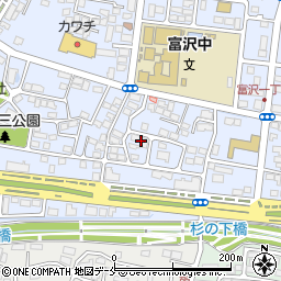 三立興産株式会社　仙台営業所周辺の地図