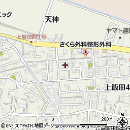 上飯田大町4号公園周辺の地図
