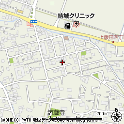 宮城県仙台市若林区上飯田周辺の地図