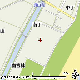 宮城県仙台市若林区荒浜南丁周辺の地図