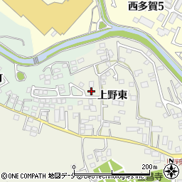 宮城県仙台市太白区富田上野東14周辺の地図