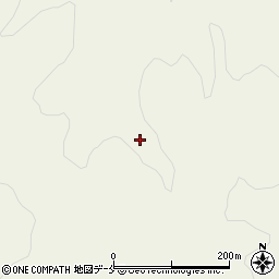 宮城県柴田郡川崎町川内花地山周辺の地図