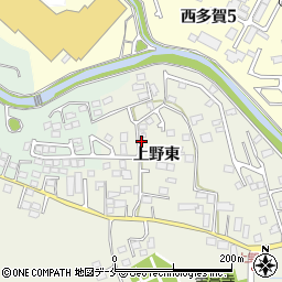 宮城県仙台市太白区富田上野東12周辺の地図