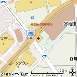 紳士服はるやま仙台山田鈎取店周辺の地図