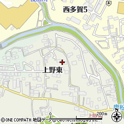 宮城県仙台市太白区富田上野東4周辺の地図