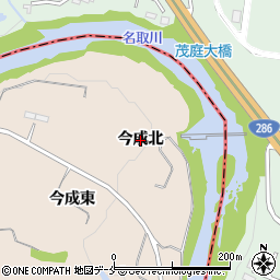宮城県名取市高舘熊野堂（今成北）周辺の地図
