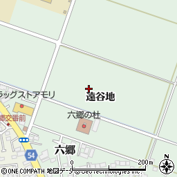 宮城県仙台市若林区下飯田遠谷地周辺の地図