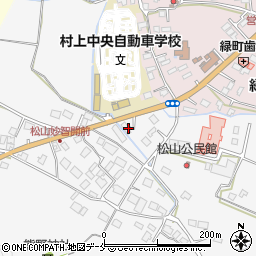 新潟県村上市松山238-1周辺の地図