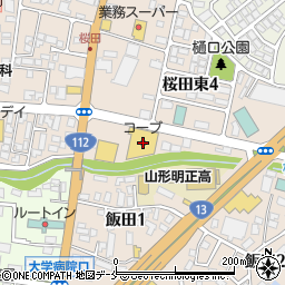 コープ桜田周辺の地図