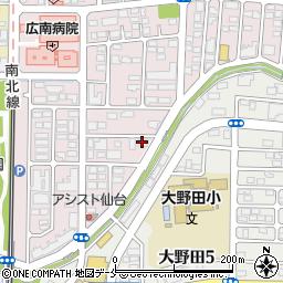 富沢ポンプ場周辺の地図