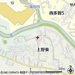 宮城県仙台市太白区富田上野東3周辺の地図