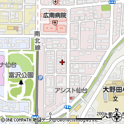 宮城県仙台市太白区長町南4丁目27周辺の地図