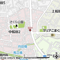 桜神周辺の地図