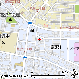富士ダイナミックス仙台営業所周辺の地図