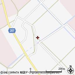 新潟県村上市上相川周辺の地図