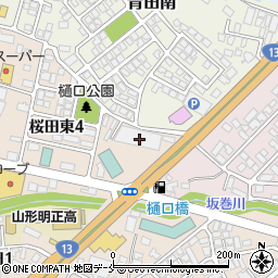 佐藤製線販売株式会社　山形営業所周辺の地図
