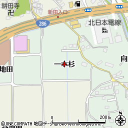 宮城県仙台市太白区鈎取一本杉周辺の地図