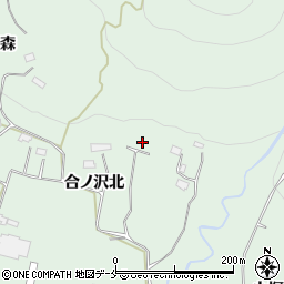 宮城県仙台市太白区茂庭合ノ沢北22-16周辺の地図