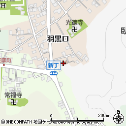 新潟県村上市羽黒口8周辺の地図