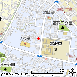 仙台南警察署西多賀交番周辺の地図