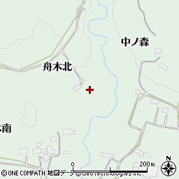 宮城県仙台市太白区茂庭舟木北周辺の地図