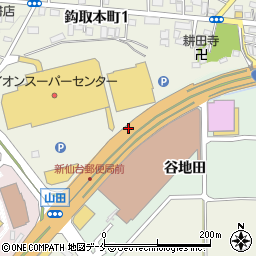 宮城県仙台市太白区鈎取（西根添）周辺の地図