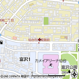 富沢公園パーク・マンション周辺の地図