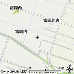 宮城県仙台市若林区荒井富岡内周辺の地図
