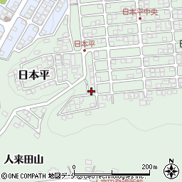 宮城県仙台市太白区日本平47-28周辺の地図