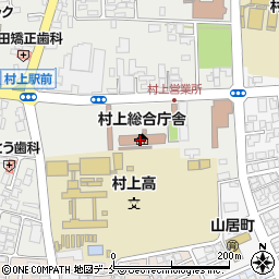 新潟県村上地域振興局　農林振興部森林施設課林道担当周辺の地図