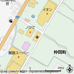 新潟県村上市仲間町264周辺の地図