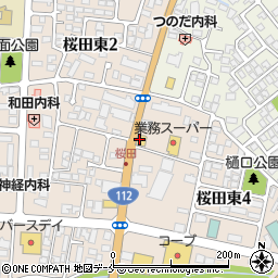 サイゼリヤ 桜田東店周辺の地図