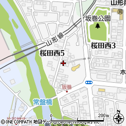 クリヨン桜田西周辺の地図