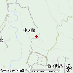 宮城県仙台市太白区茂庭（中ノ森）周辺の地図