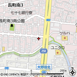 きもの屋長町店周辺の地図