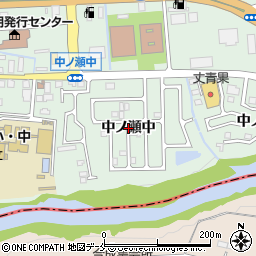 宮城県仙台市太白区茂庭（中ノ瀬中）周辺の地図
