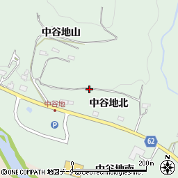 宮城県仙台市太白区茂庭中谷地北周辺の地図