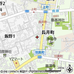 尾崎板金店周辺の地図