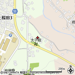 山形県山形市上桜田84周辺の地図