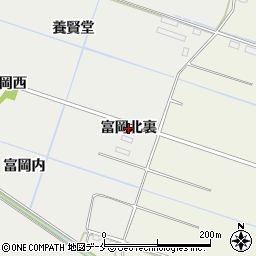 宮城県仙台市若林区荒井（富岡北裏）周辺の地図