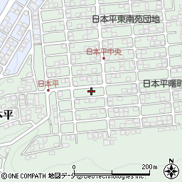 宮城県仙台市太白区日本平41-23周辺の地図